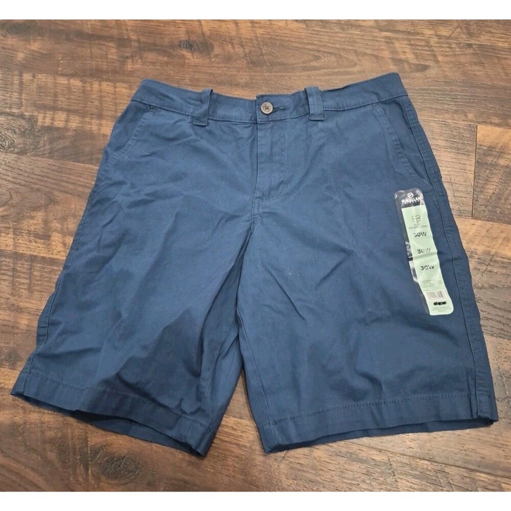 Magellan Outdoors Men's Shorts 30Waist Flex Technology Navy  Blue New